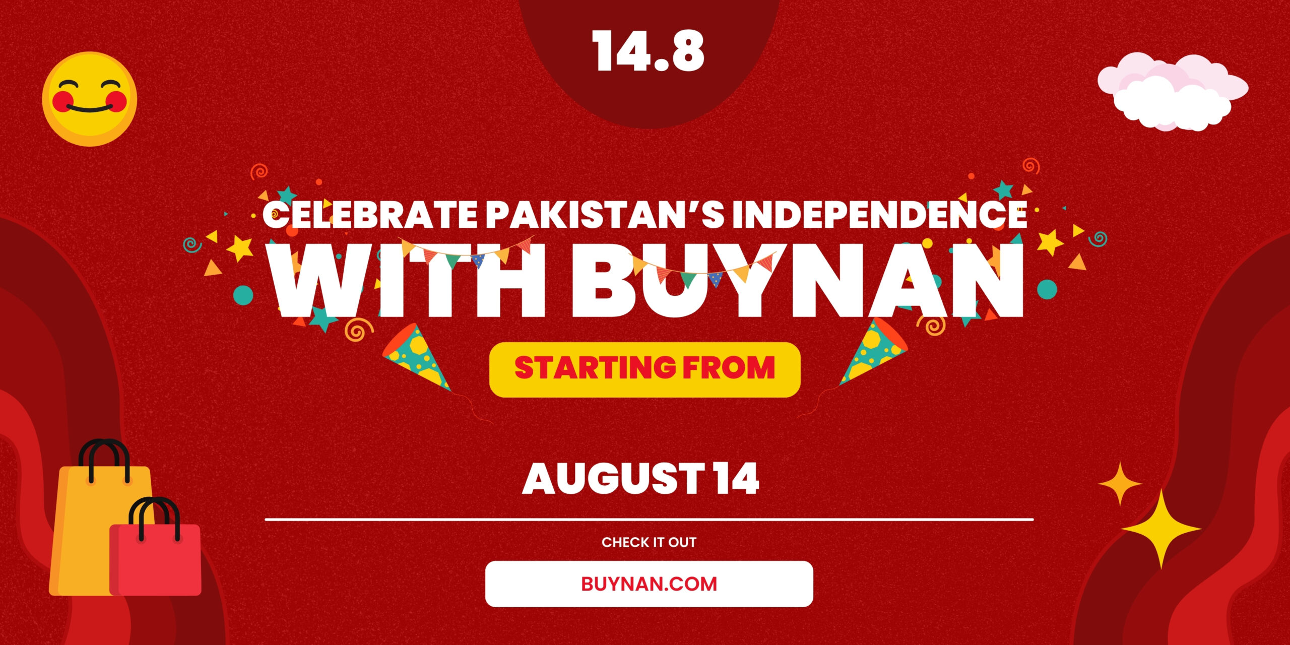 Launching of Buynan on 14th of August, the independance day of pakistan
