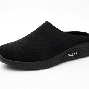 Stylish Women's Canvas Sneakers for Walking - Ladies_2442_Black