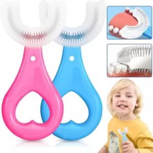 U-Shaped Toothbrush For Kids - Pack of 2