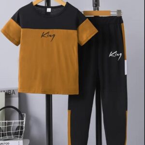 Stylish Micro Tracksuit for Kids - 2 Pcs for Kids