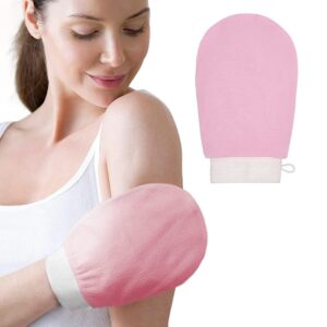 Exfoliating gloves Massage Mitt Back Scrubber Dead Skin Remover Moroccan Exfoliating Gloves 2 pcs