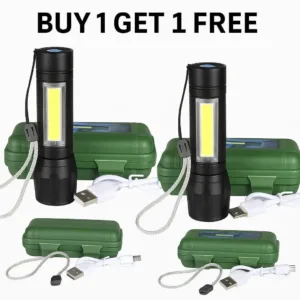LED Torch Light - Essential Camping Gear | Buy 1 Get 1 Free