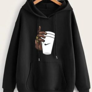 1 Pc Men's Cotton Graphic Sublimation Hoodie