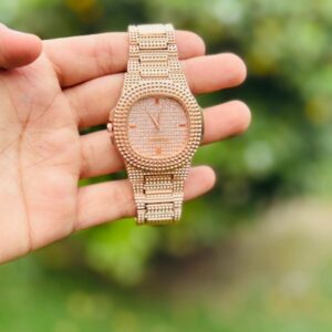 Rose Gold Luxury Quartz Watch for Men